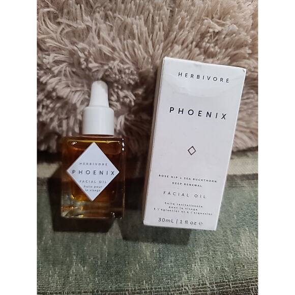 Herbivore PHOENIX Facial Oil ~ 50mL / 1.7 Fl Oz Deep Renewal Rose Hip Anti-Aging